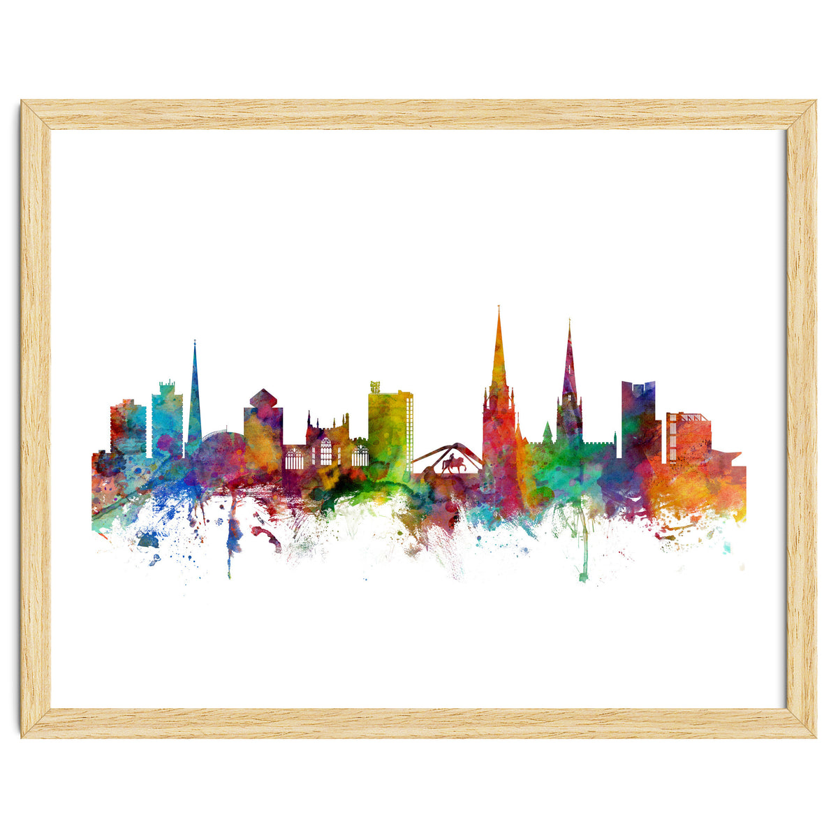 Coventry England Skyline