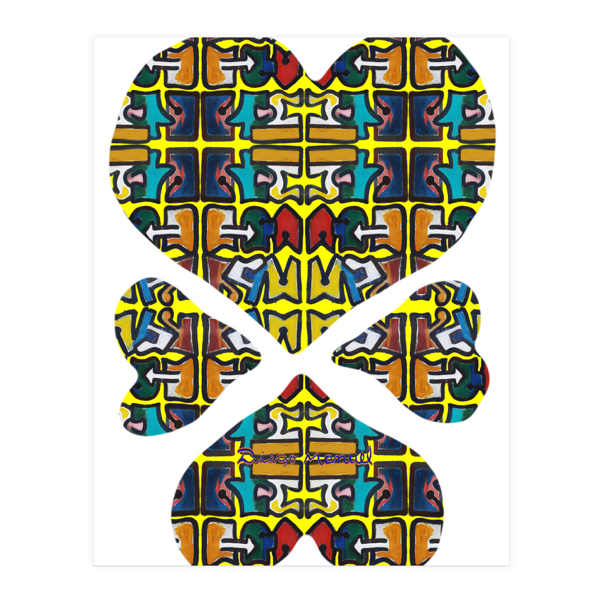 4 Corazones 9  (Print Only)