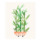 Happy Bamboo Houseplant (Print Only) thumbnail