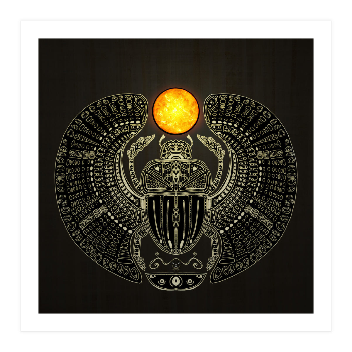 Sacred Scarab (Print Only)
