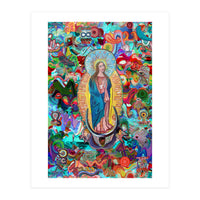 Virgen Y Graffiti 24 (Print Only)