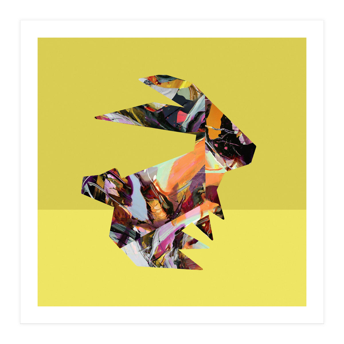 Crazy Ab Rabbit (Print Only)