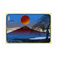 Mayon Volcano Ukiyo-e (Print Only)