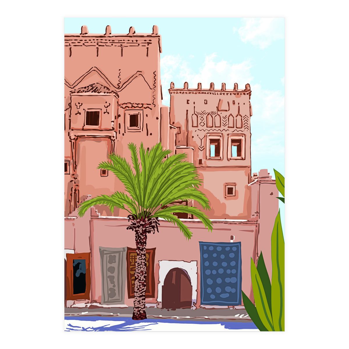 Life In Morocco  (Print Only)