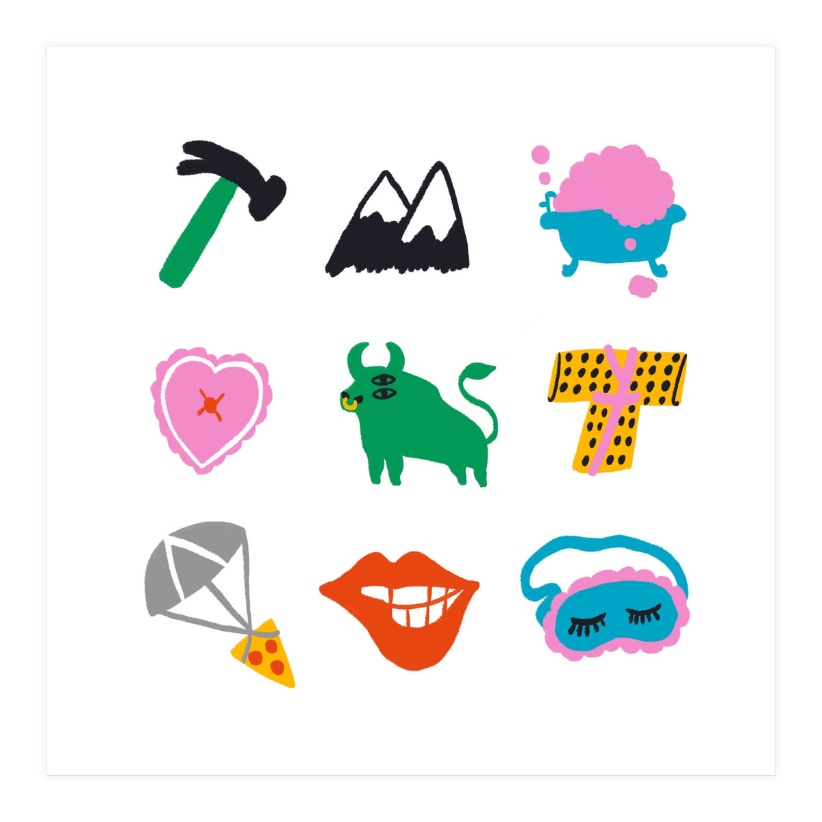 Taurus Emoji (Print Only)