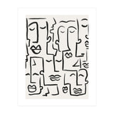 Faces Drawing (Print Only) thumbnail