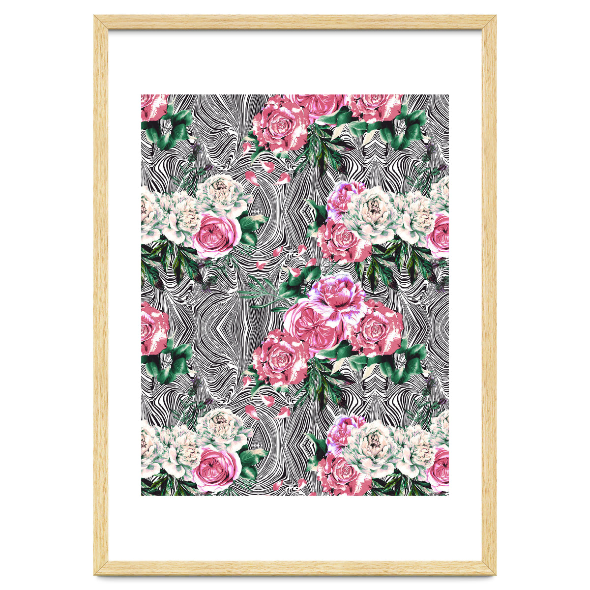 Flowery on linear mosaic