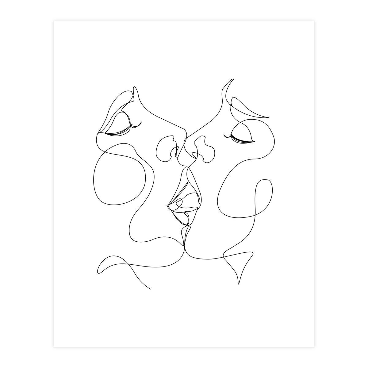 deeply kiss (Print Only)