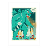 Godzilla vs Alexa (Print Only) thumbnail