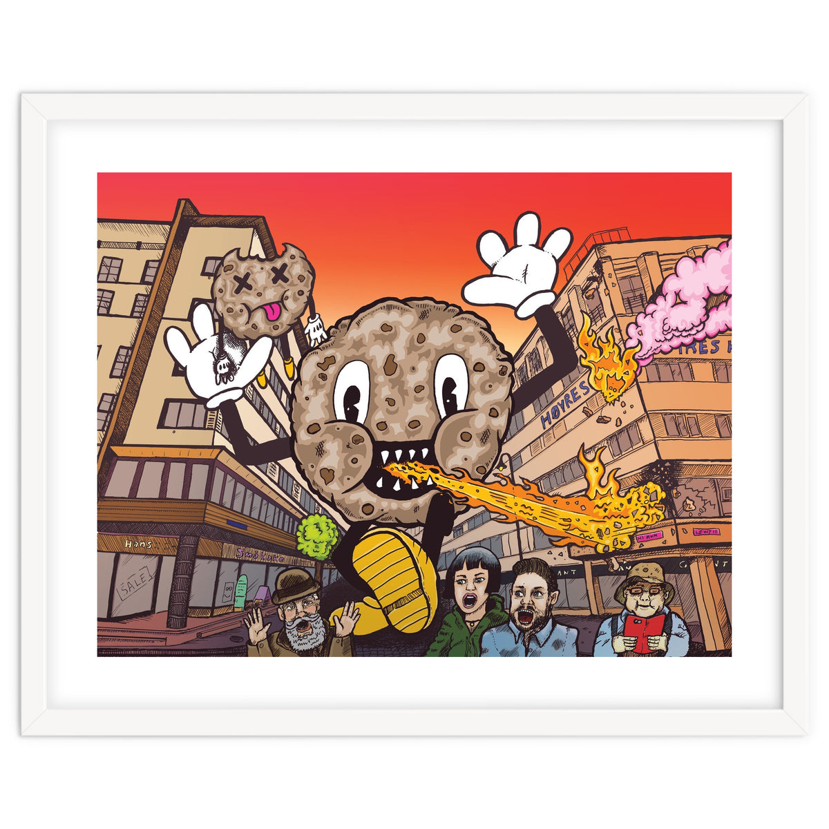 Cookie Monster 12.3% ABV Bourbon Barrel Aged Coconut Chocolate Chip Stout - Amundsen Brewery