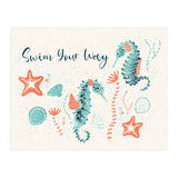 Swim Your Way Seahorse (Print Only) thumbnail