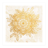 Queen Starring of Mandala-Gold Sunflower II (Print Only) thumbnail