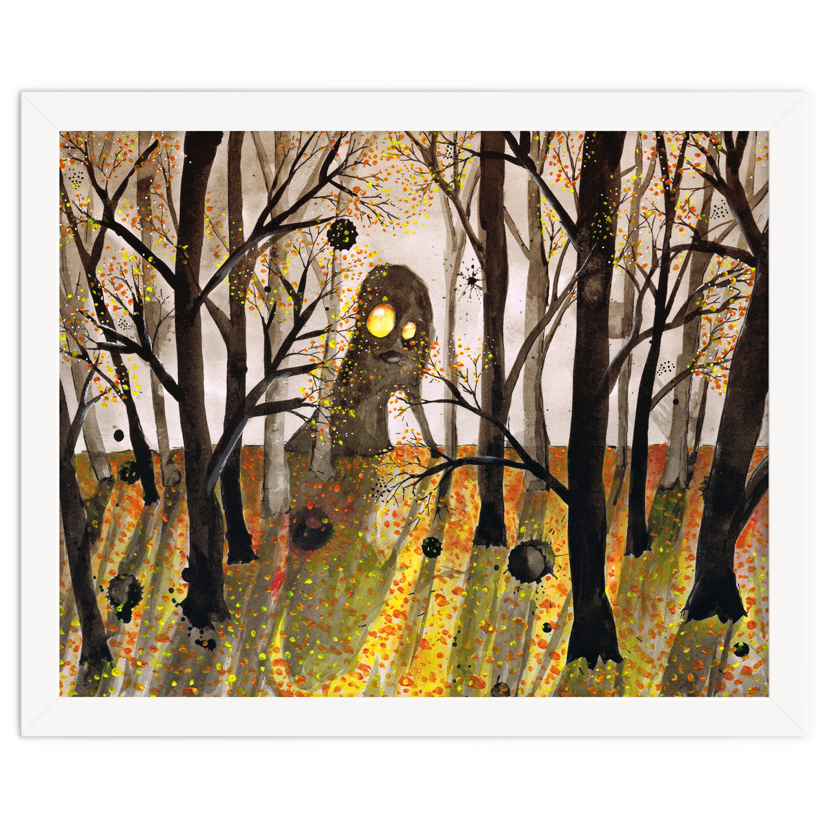 Monster in the woods