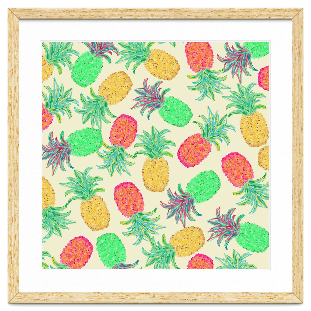 Pineapple Pandemonium Multicolo