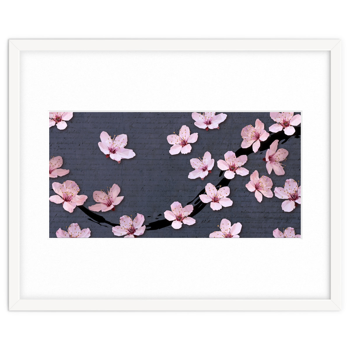 Triangulated Cherry Blossoms