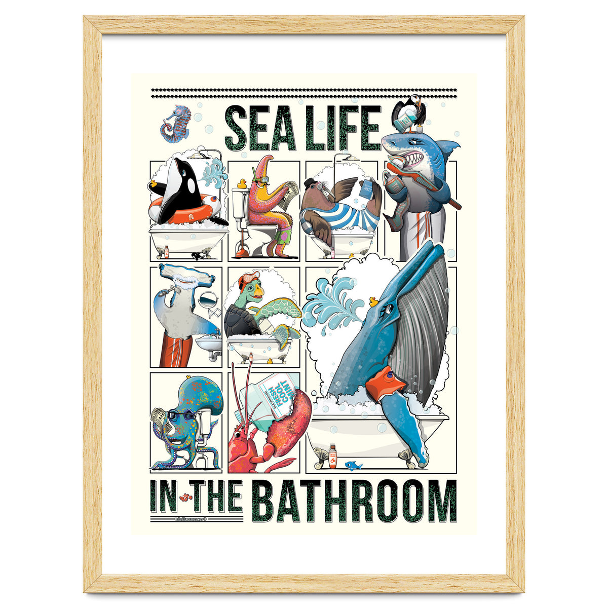 Sea Life in the Bathroom