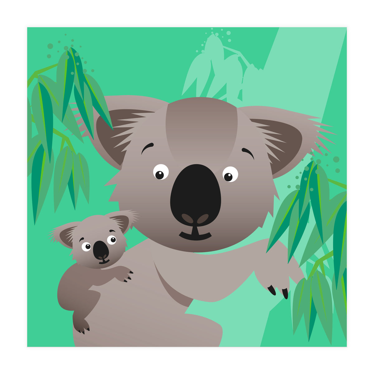Kids Room Koalas (Print Only)