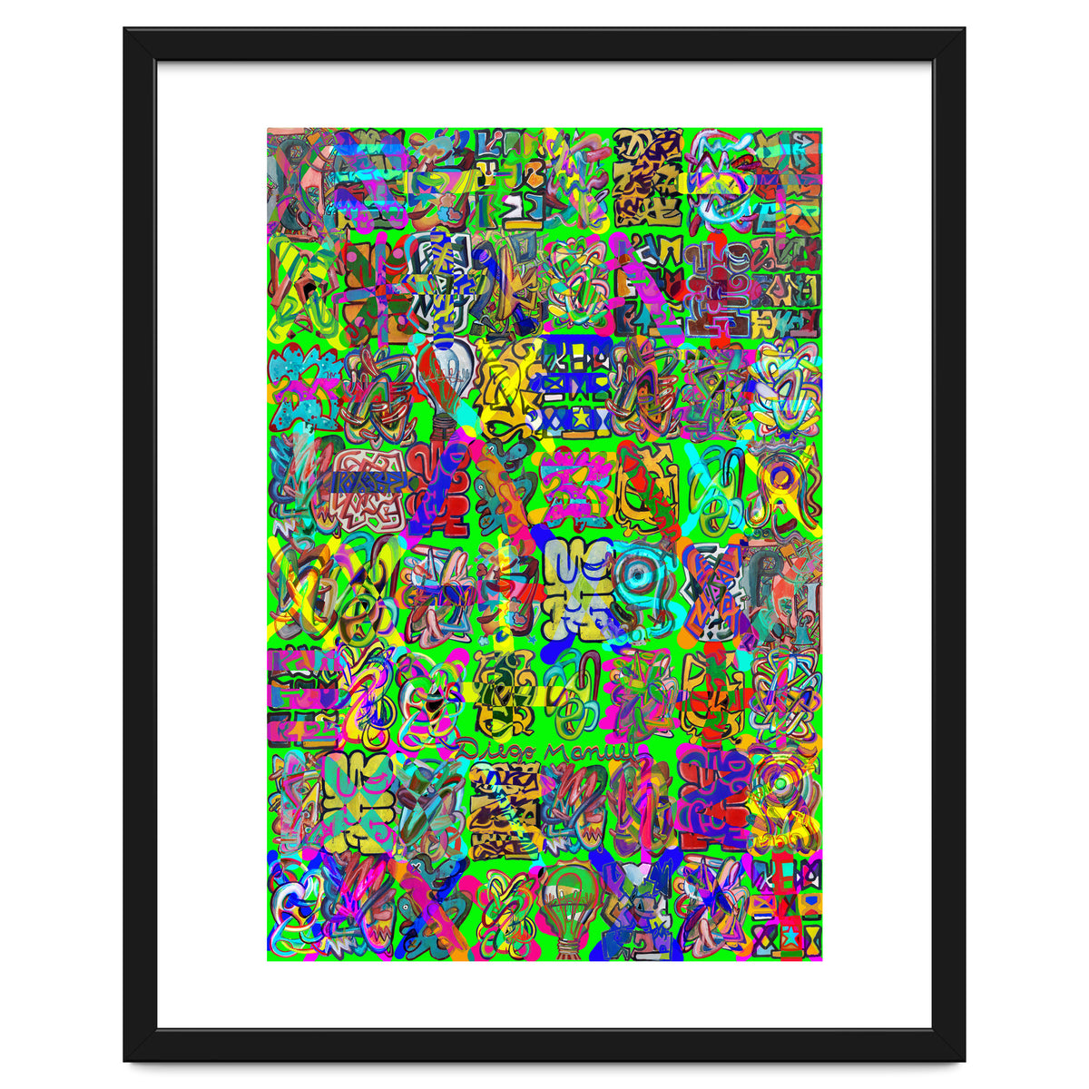 Graffitis 2021 Tapiz 107