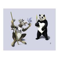 Donkey Xote And Sancho Panda Co (Print Only)