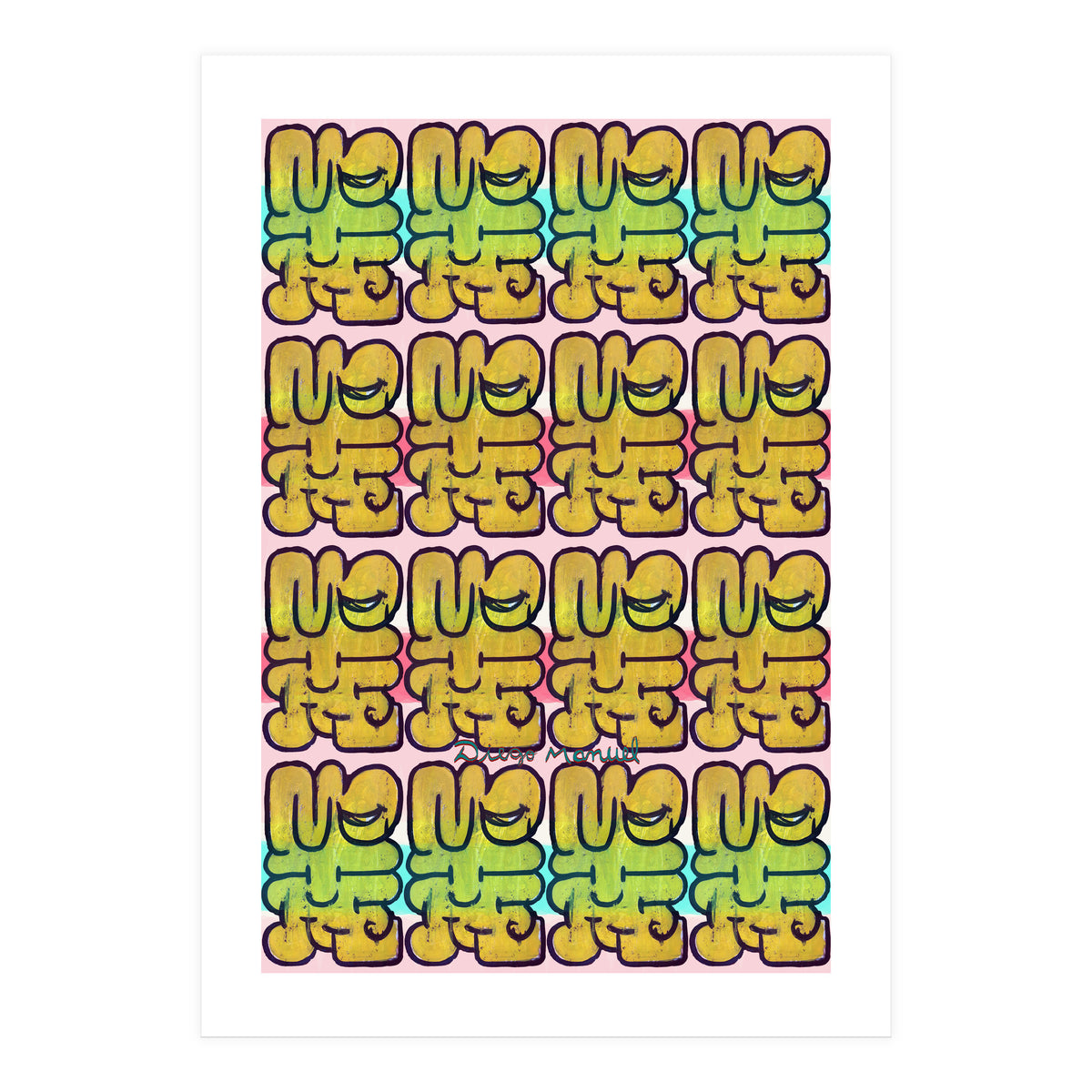 Graffitis 2021 Tapiz 95 (Print Only)