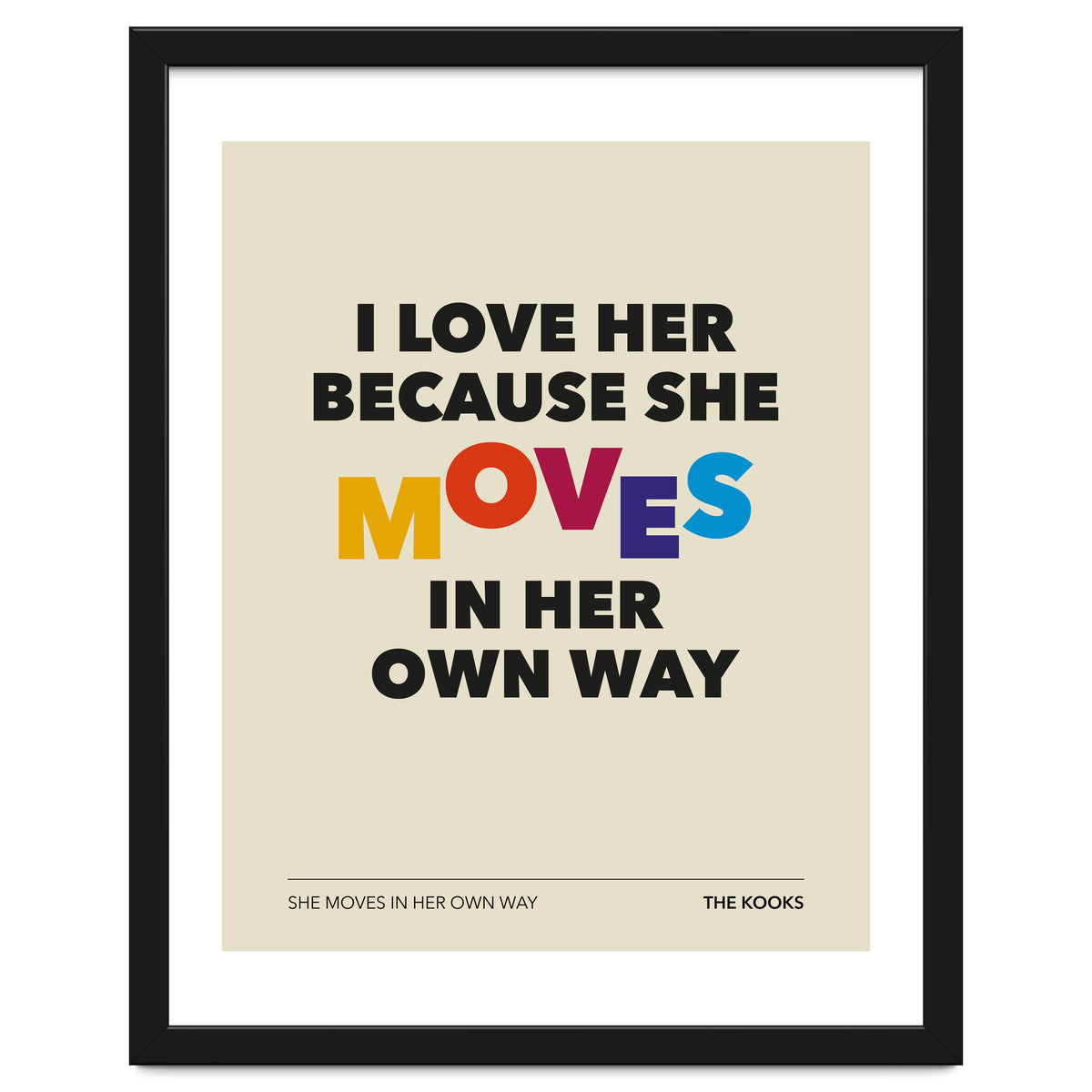 The Kooks  -She Moves In Her Own Way