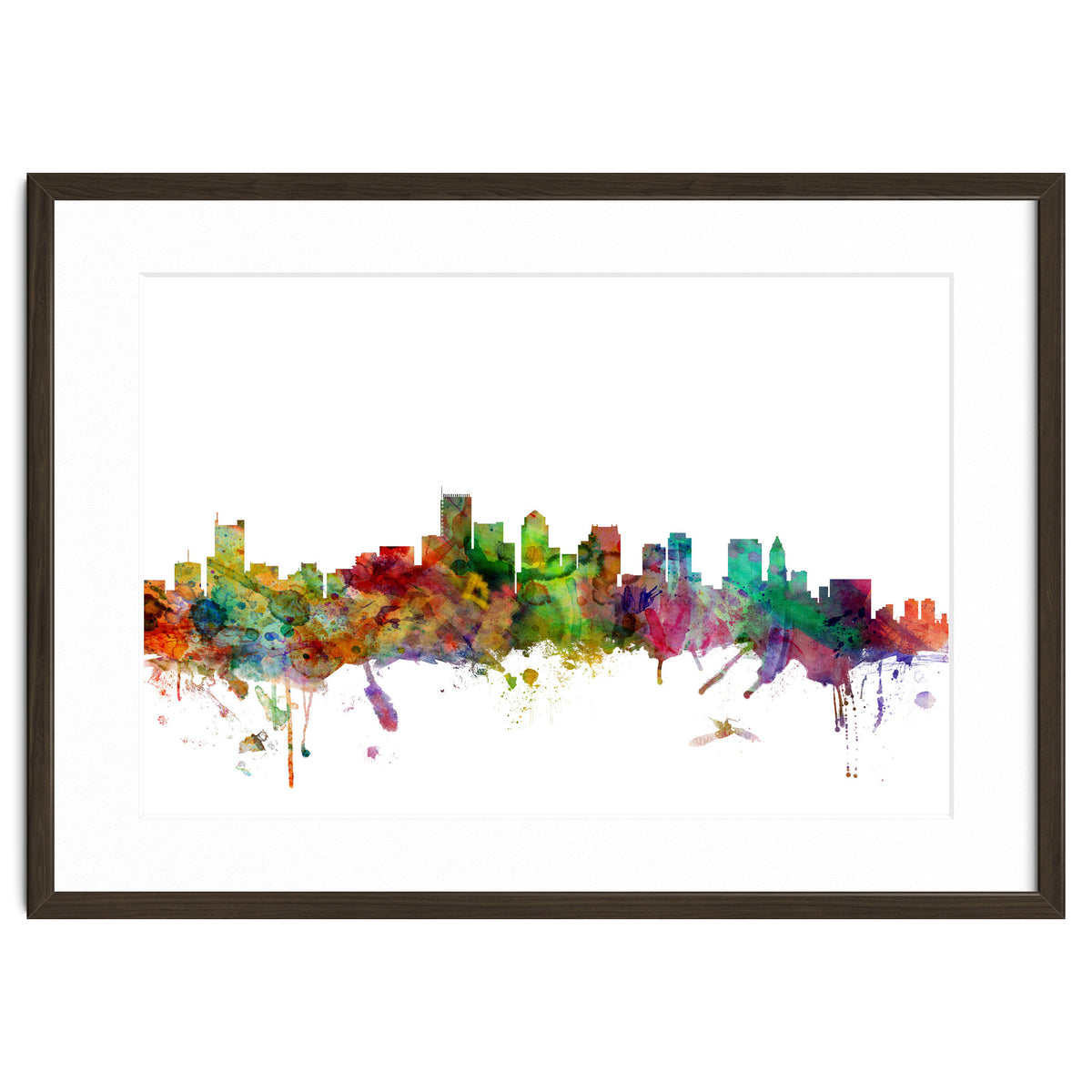 Boston Massachusetts Skyline