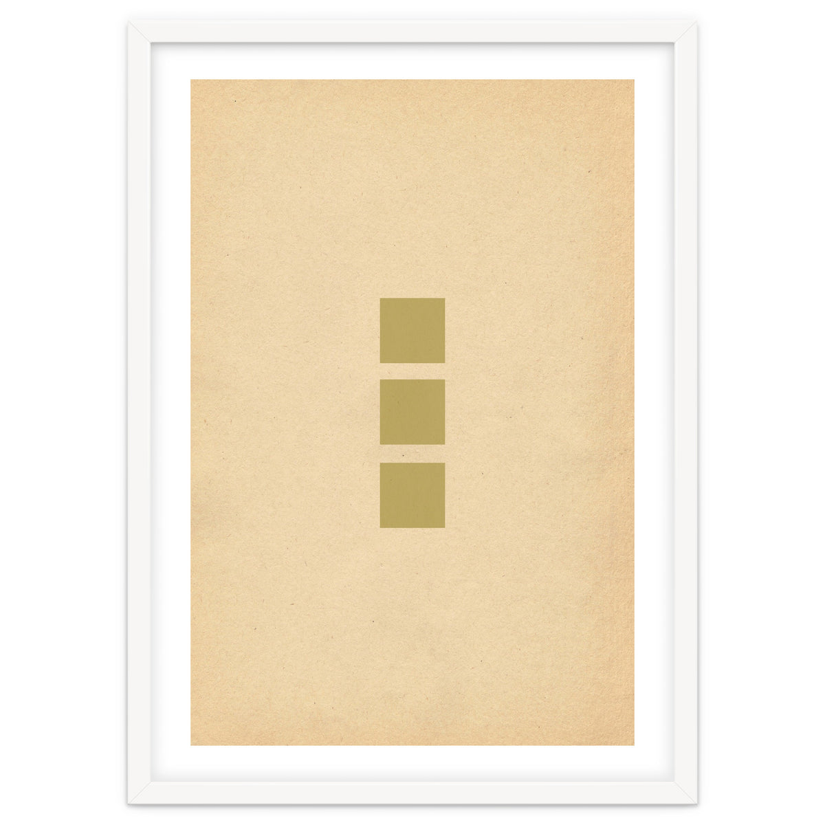 Minimalist green squares