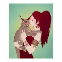 Wild Cat Lady (Print Only)