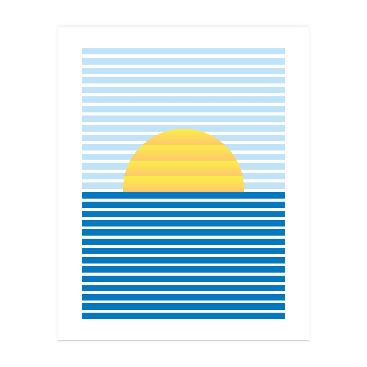 Minimalist landscape I (Print Only)