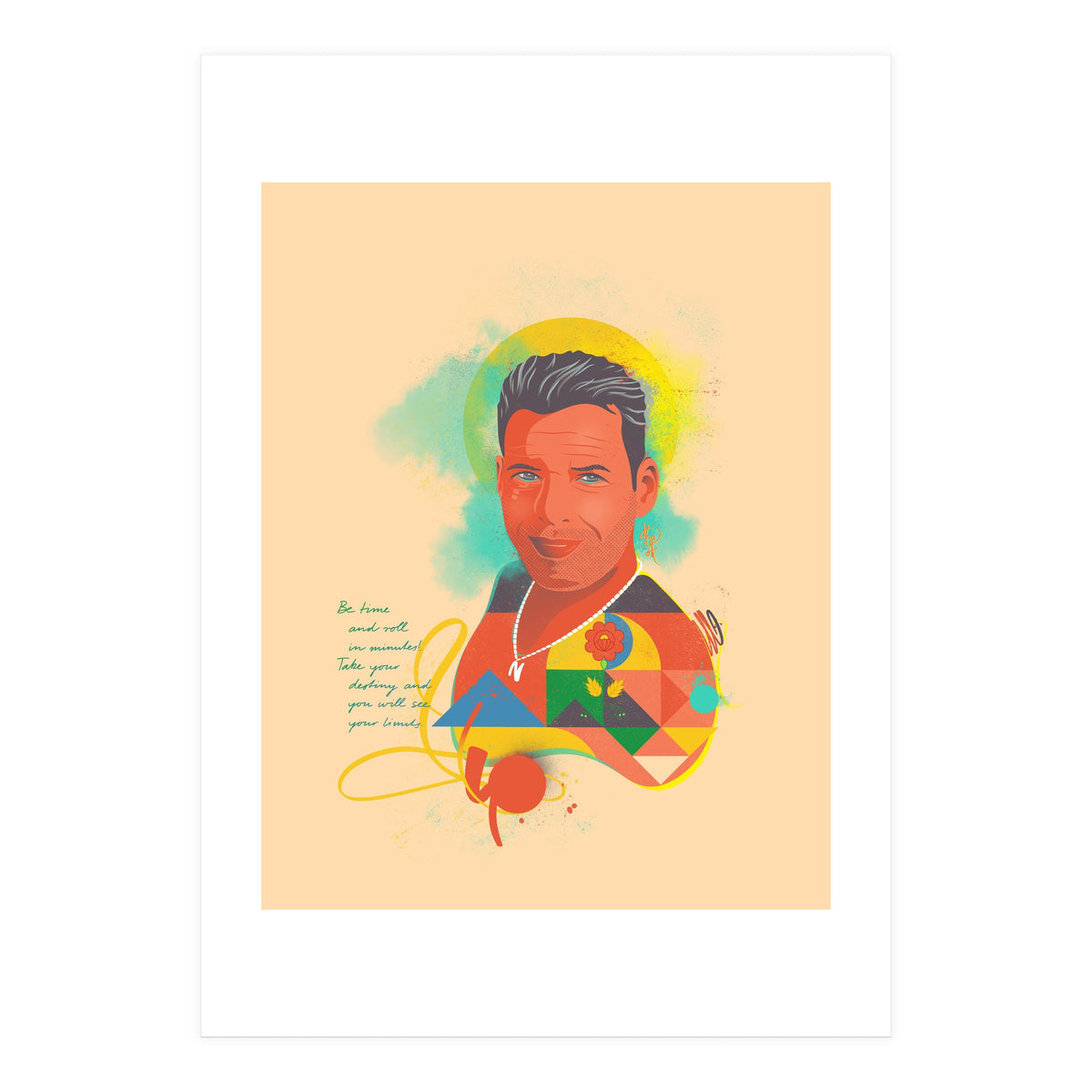 Stubbled Look (Print Only)