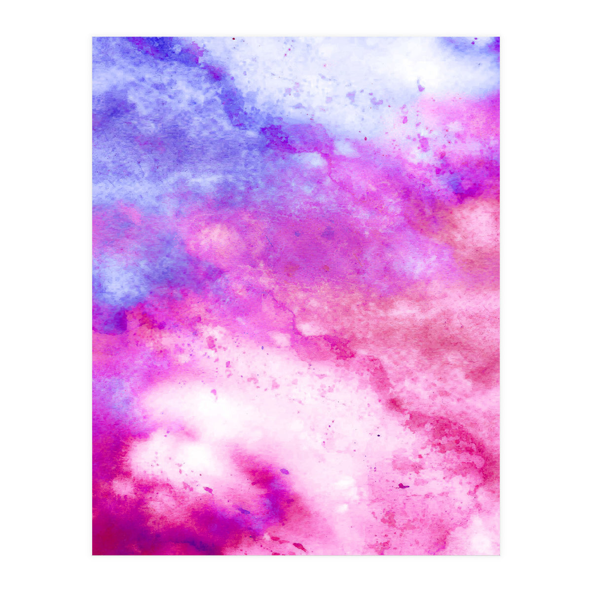 Mixed Feelings Watercolor Art (Print Only)