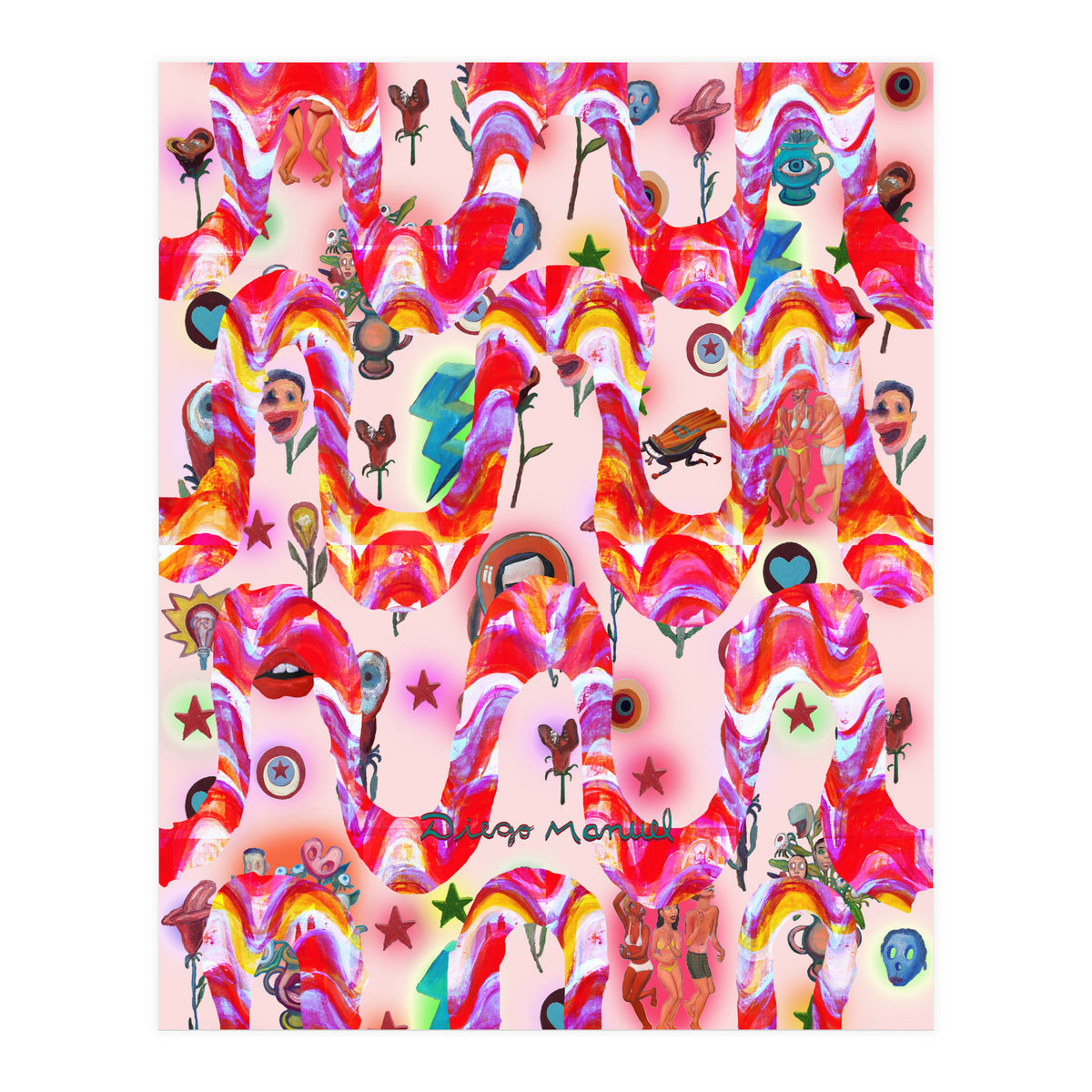 Pop Abstract 3 (Print Only)