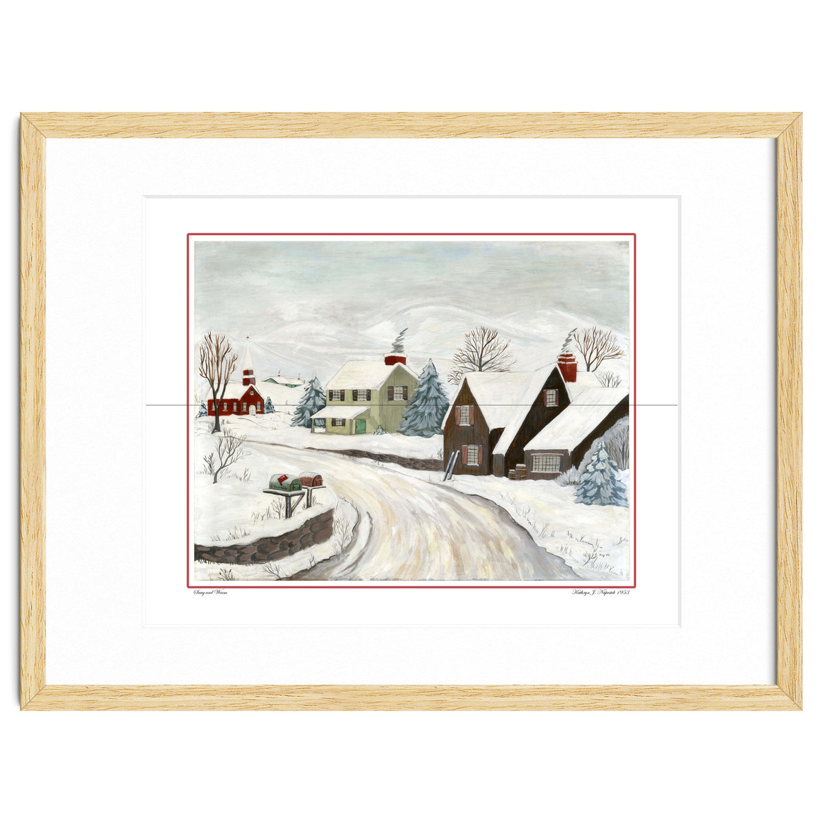 Snug & Warm Watercolor