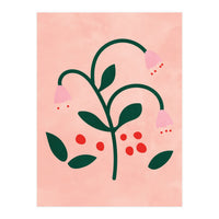 Botanical Pink Flower (Print Only)