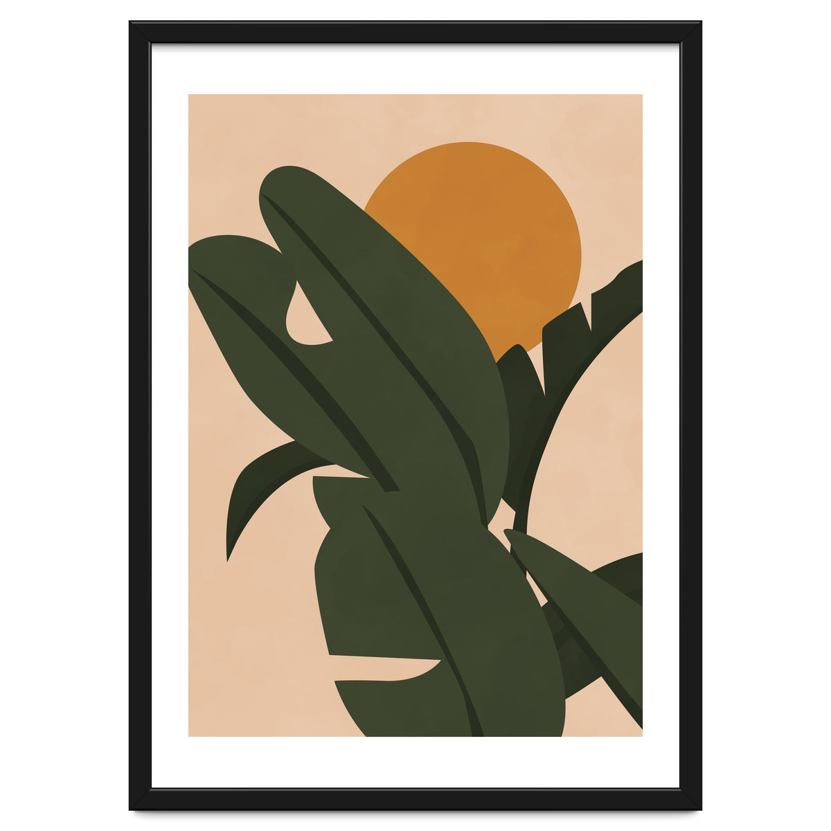 Banana Leaves Boho Style