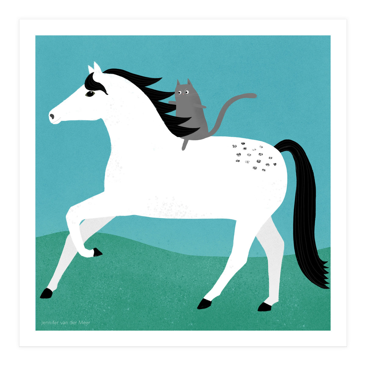 Cat 88: The ride (Print Only)