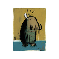 Walrus Expressionist Painting (Print Only)