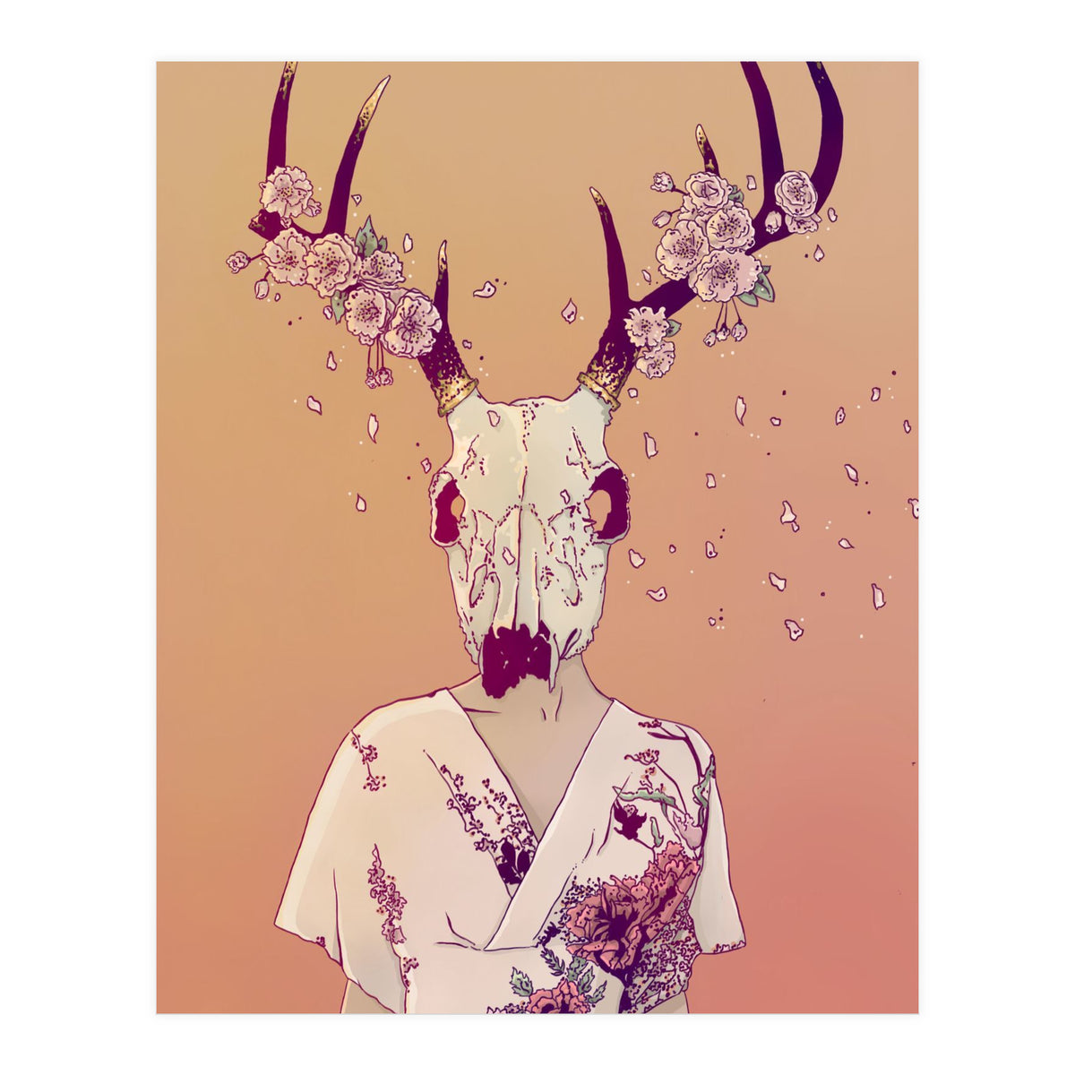 Sakura Lady (Print Only)