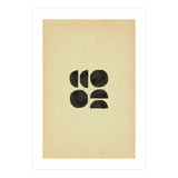 Abstract mid-century modern shapes (Print Only) thumbnail