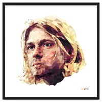 Kurt Cobain Low Poly