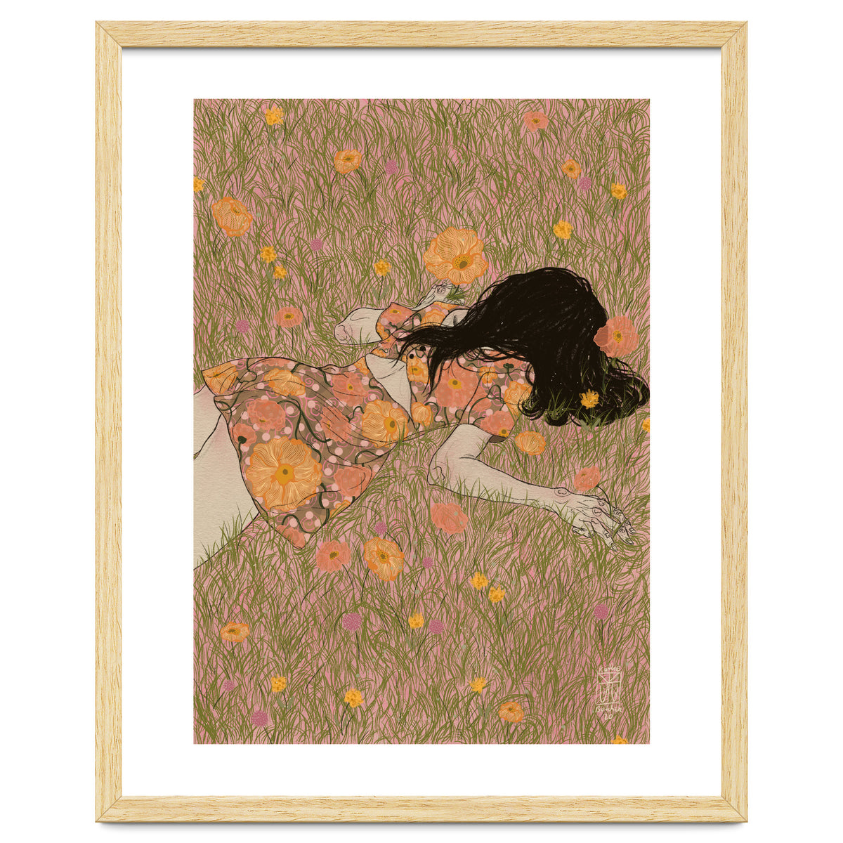 Grass as soft as cotton candy