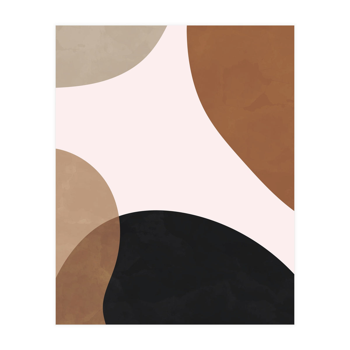 Abstract Shapes Scandinavian Art (Print Only)