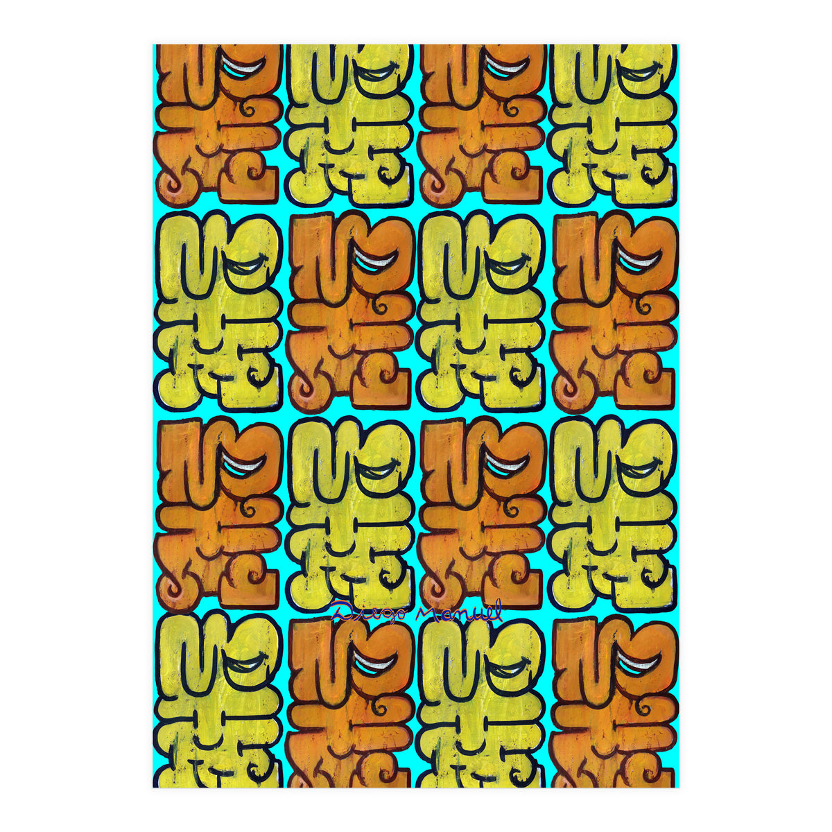 Garffiti 23 29 Tapiz C (Print Only)