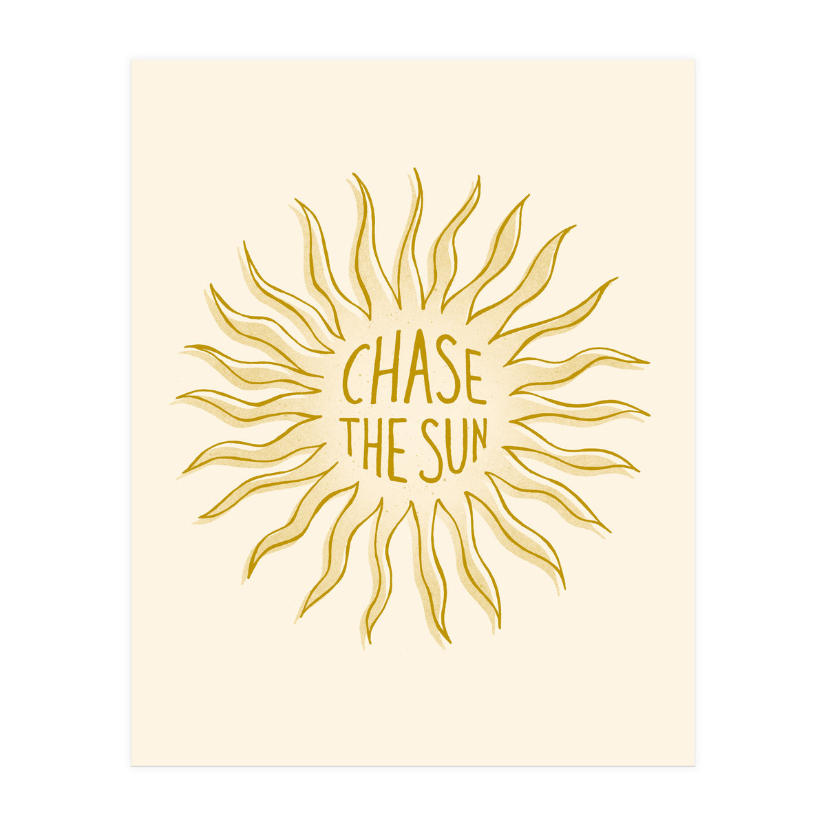 Chase The Sun (Print Only)