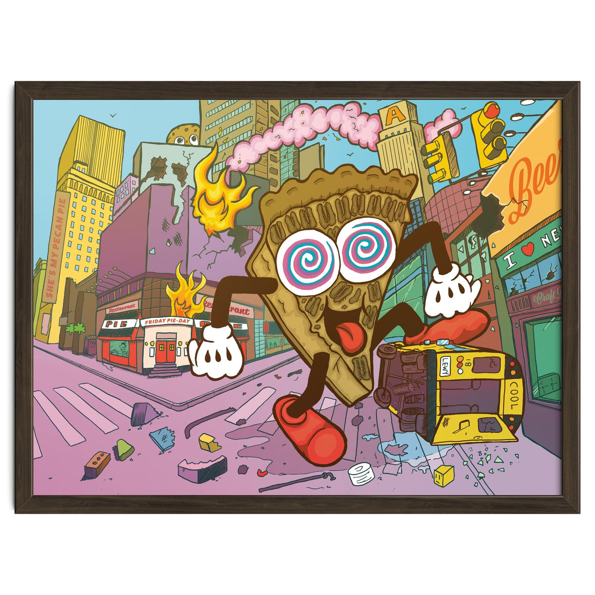 Pecan Psychosis - 12.3% ABV Bourbon Barrel Aged Pecan Maple Stout - Amundsen Brewery