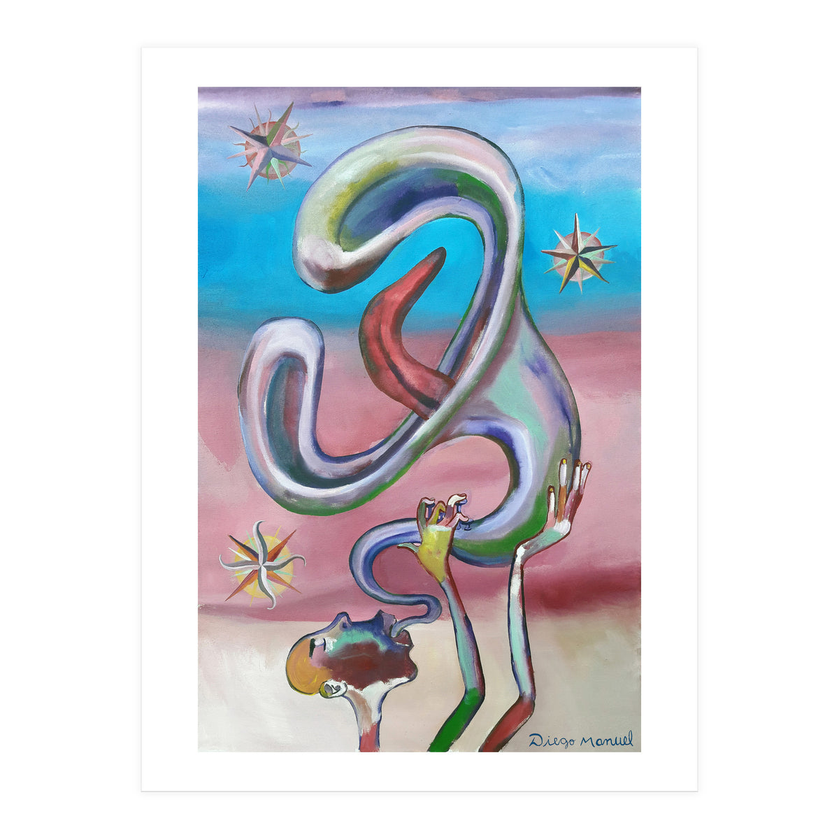 Trompeta Y Lengua 3 (Print Only)