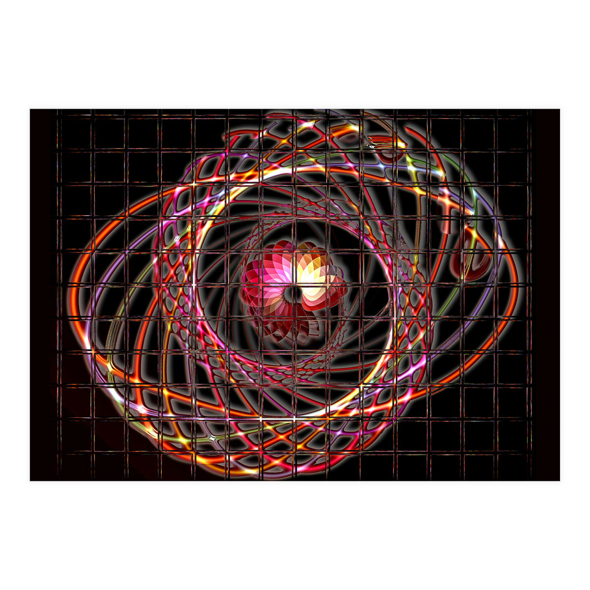 Illuminated helix #1 (Print Only)