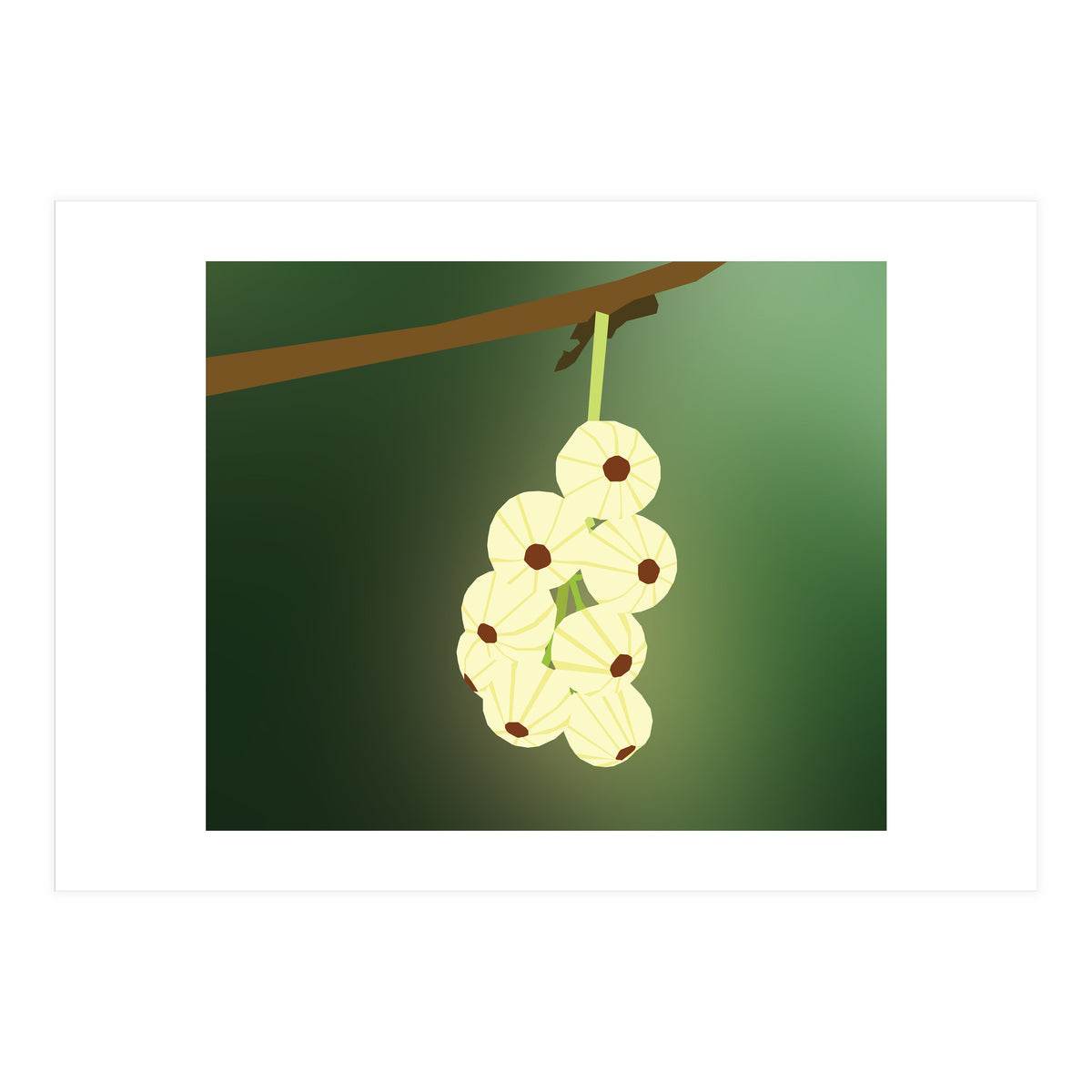 Cherry Blossom Art (Print Only)