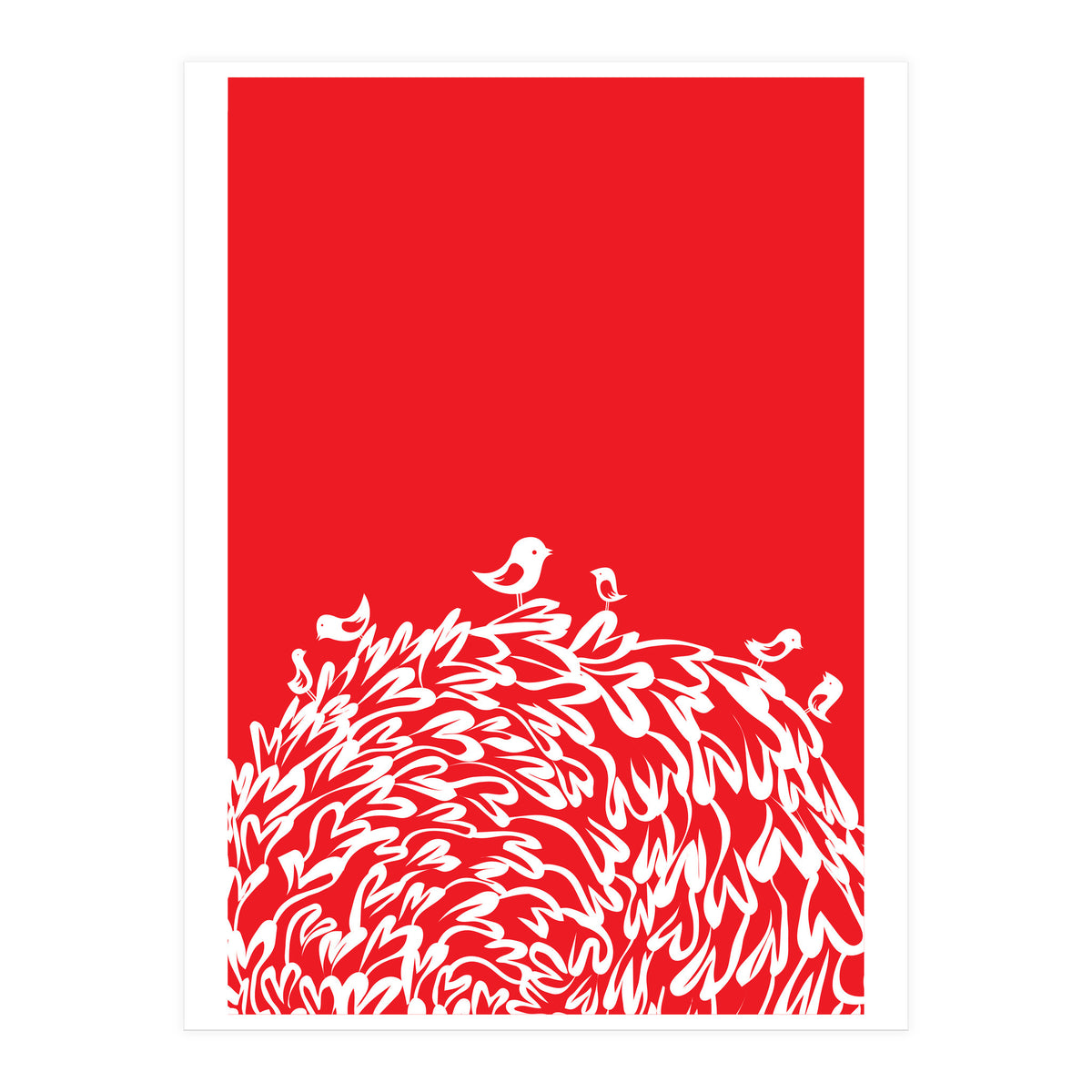 Red Bird (Print Only)