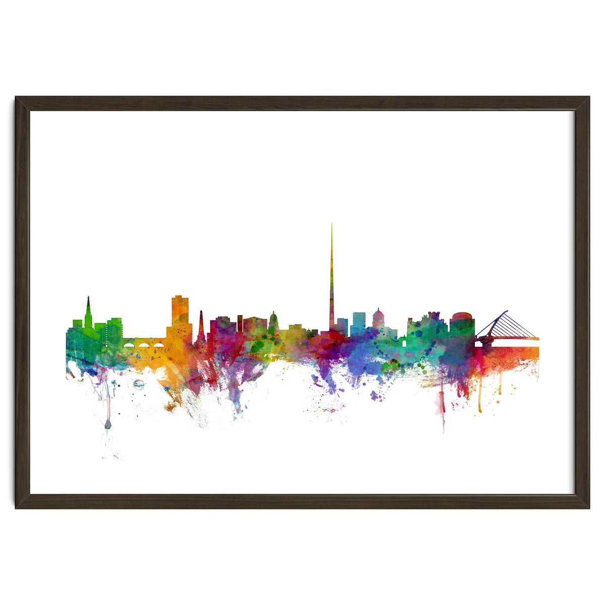 Dublin Ireland Skyline